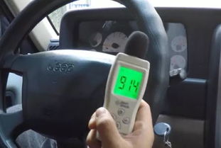 汽车的噪声是多少